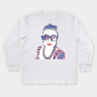 Amazing Renee Kids Long Sleeve T-Shirt